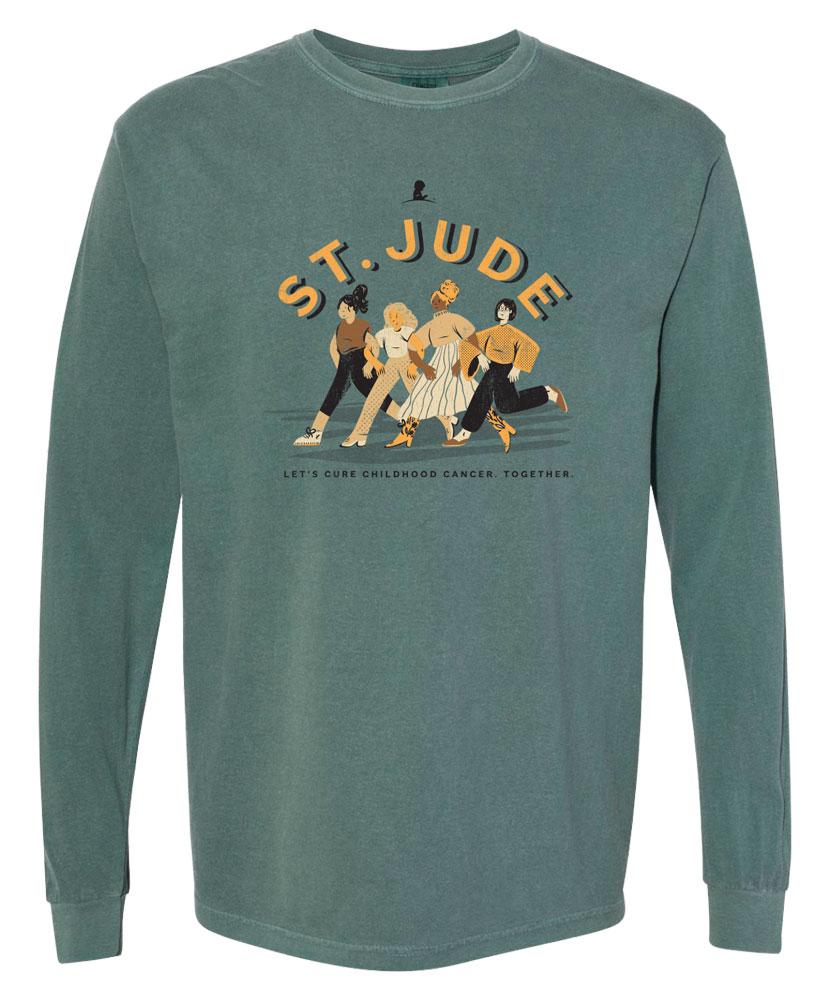 St. Jude Better Together Comfort Colors Long-Sleeve Unisex T-Shirt